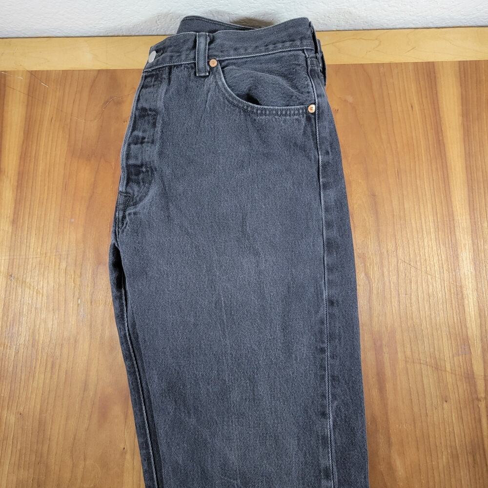 Levi's Straight Jeans in Washed Black